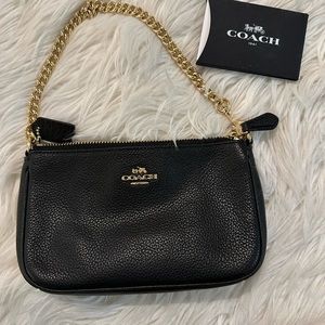 Coach purse clutch balack